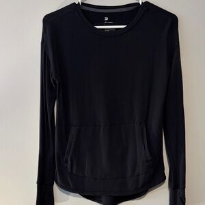 Girls Black Long Sleeve Shirt